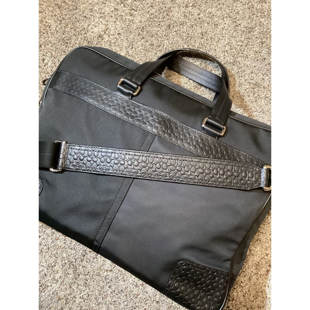 Coach Metropolitan Briefcase with Adjustable Strap all original